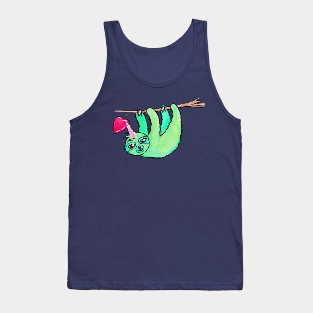 Slothcorn Tank Top by ra7ar